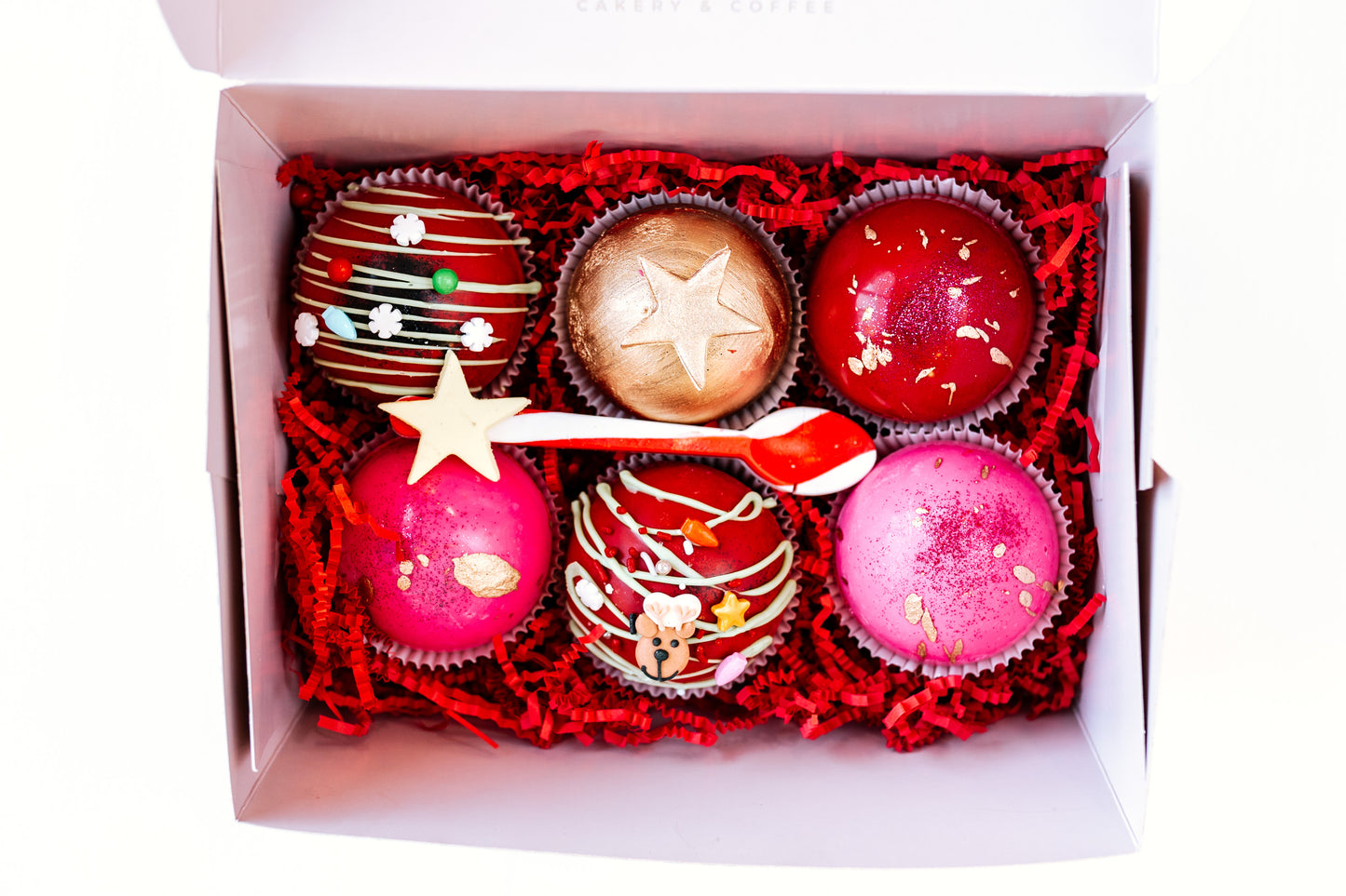 Holiday cocoa bombs