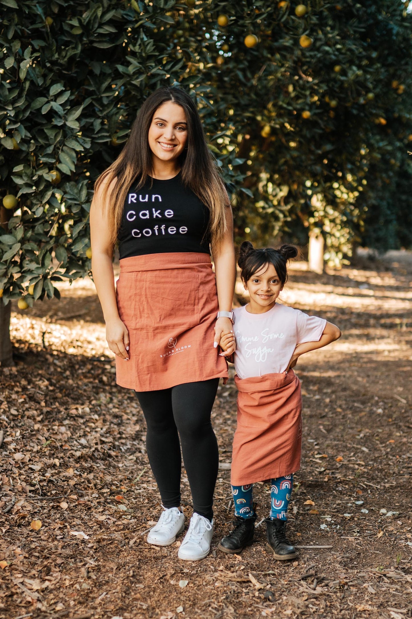 Sugar Bloom Aprons
