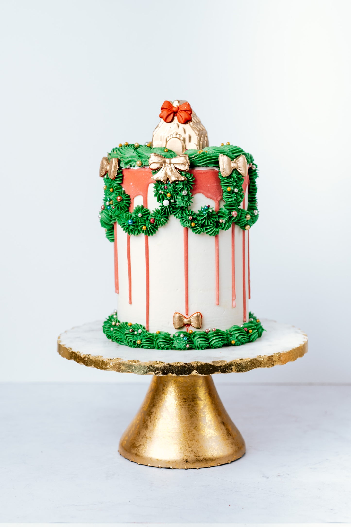 Christmas Wreath Cake