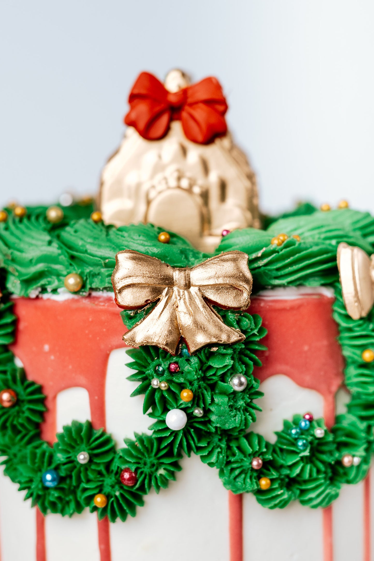 Christmas Wreath Cake