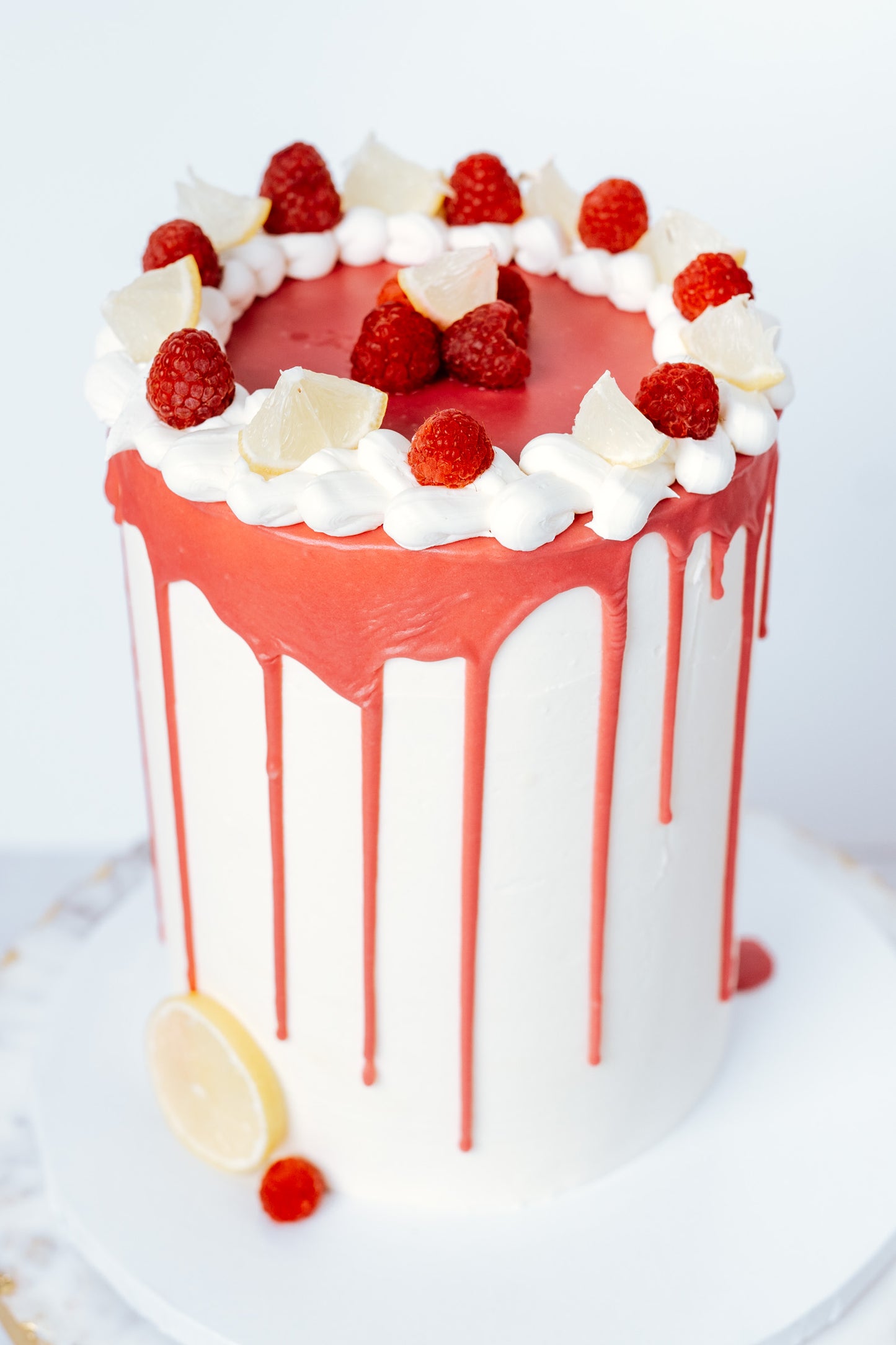 Lemon Raspberry Cake