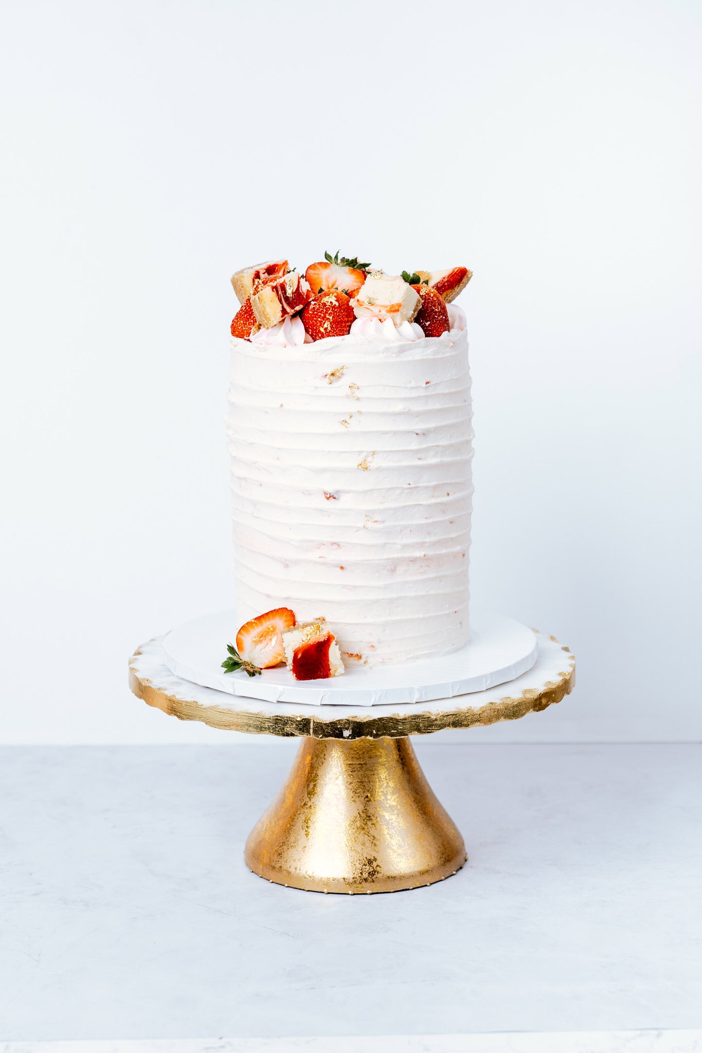 Strawberry Cheesecake Cake