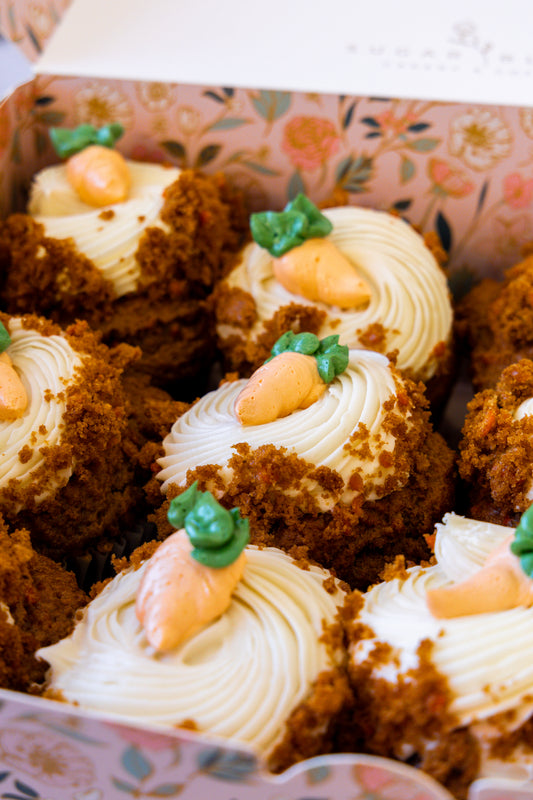 Carrot cake cupcakes