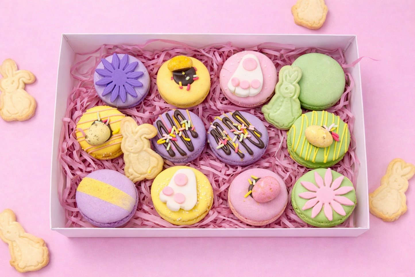 Easter macarons