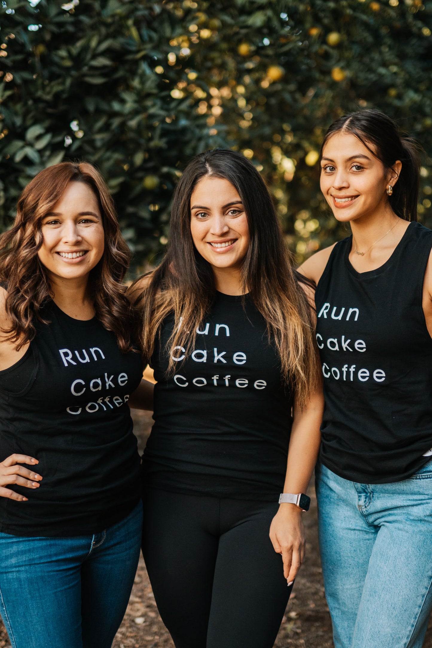 Run, Cake, and Coffee Shirt