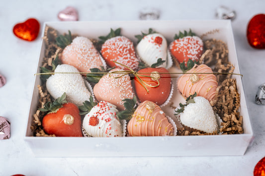 Valentines Day Chocolate covered strawberries